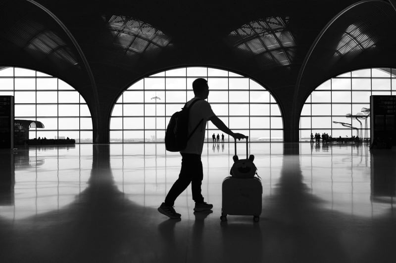 Black and white Asia travel photography — 13