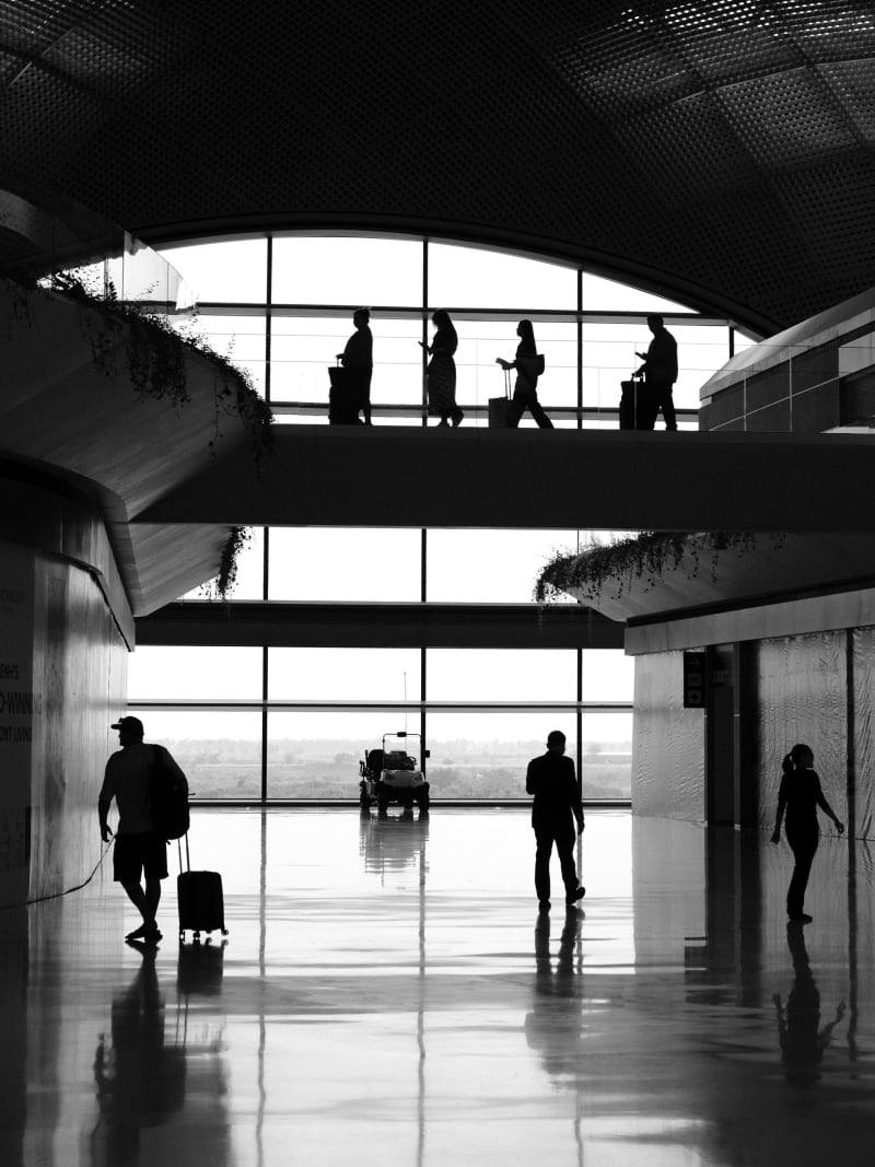 Black and white Asia travel photography — 14