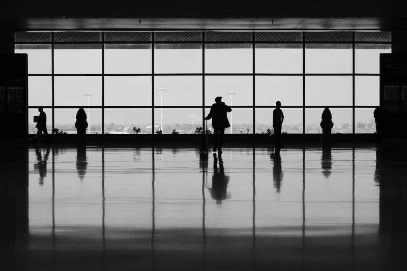 Black and white Asia travel photography — 17