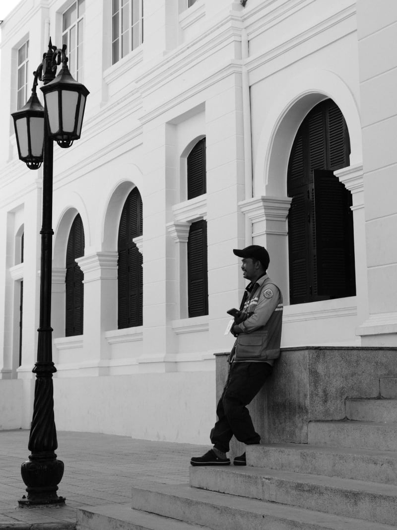 Black and white Asia travel photography — 20