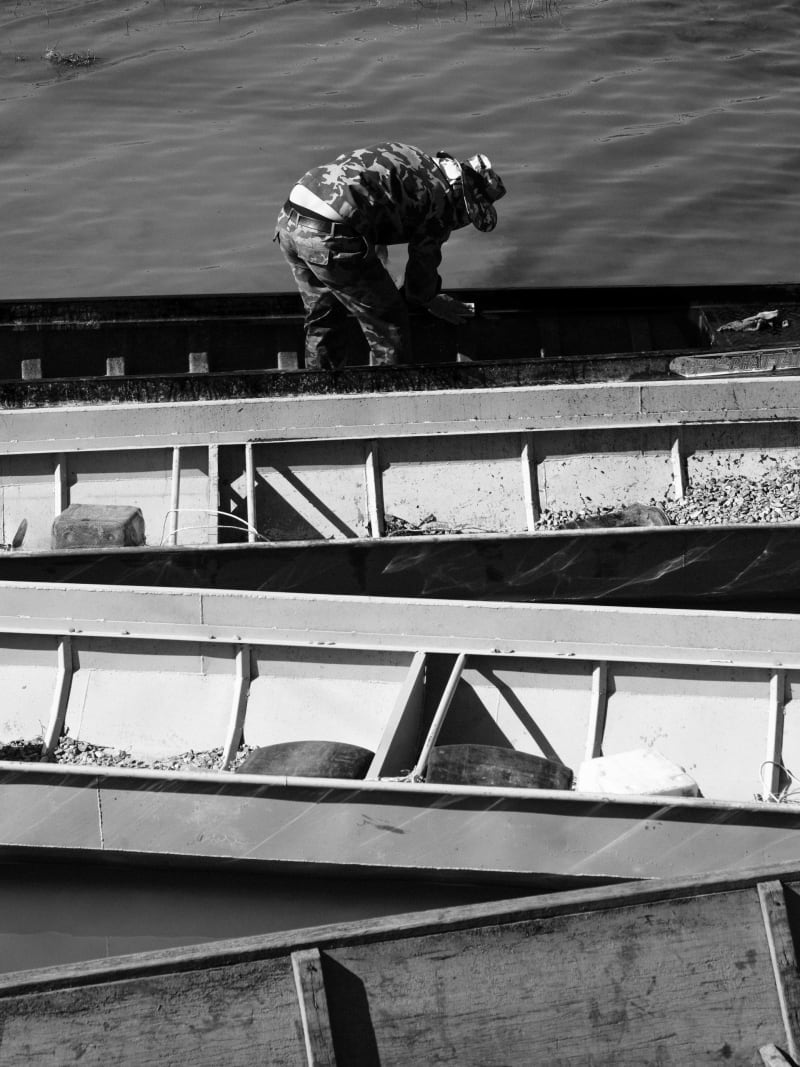 Black and white Asia travel photography — 25