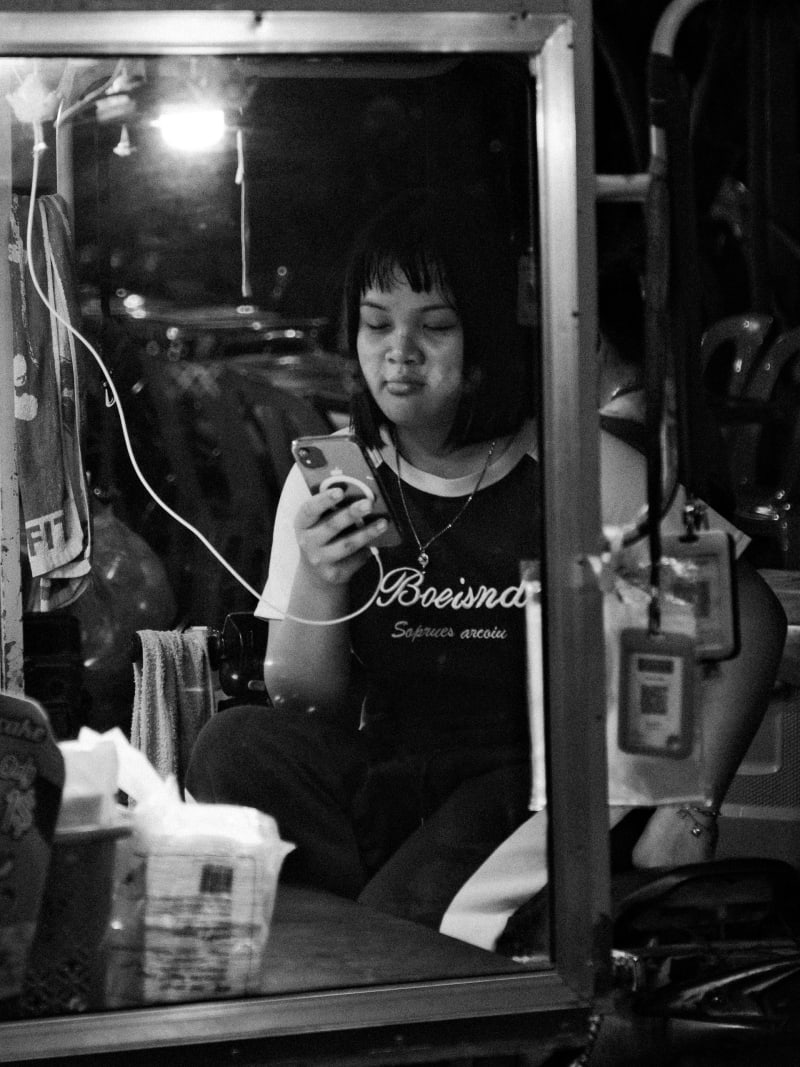 Black and white Asia travel photography — 33