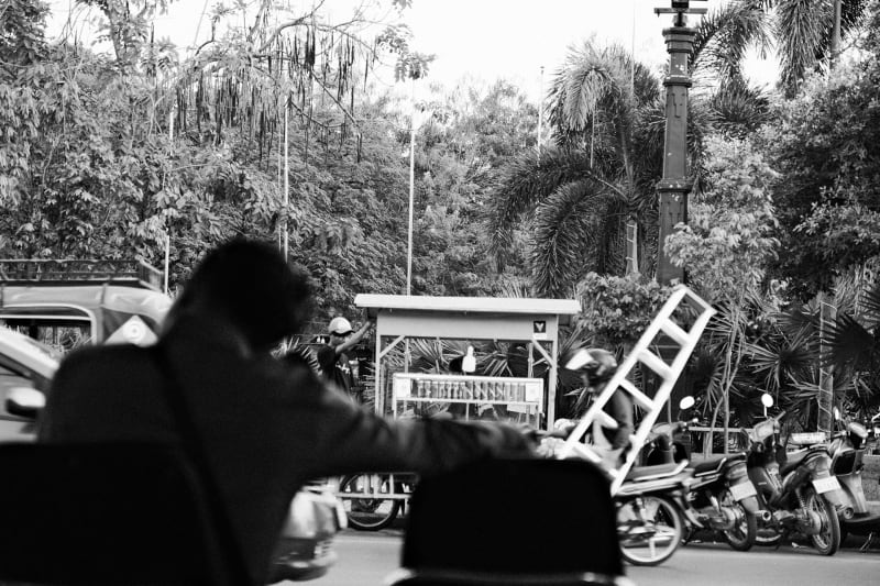 Black and white Asia travel photography — 36