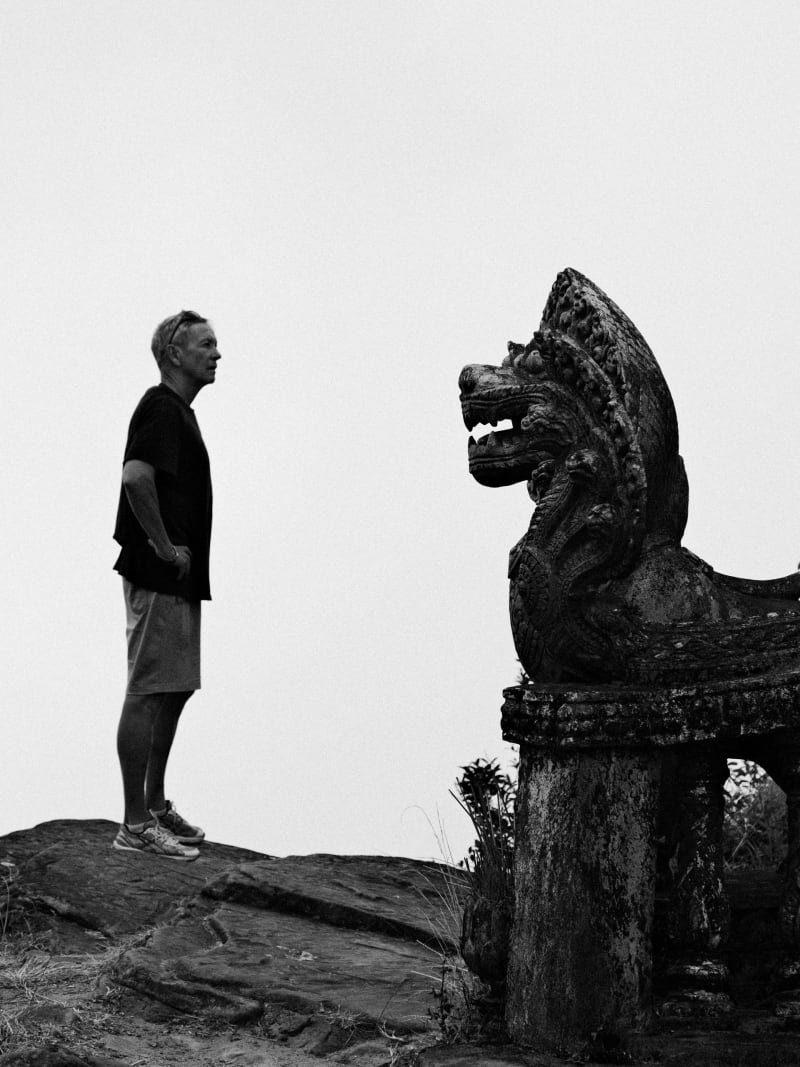 Black and white Asia travel photography — 38