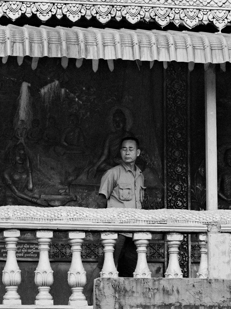 Black and white Asia travel photography — 40