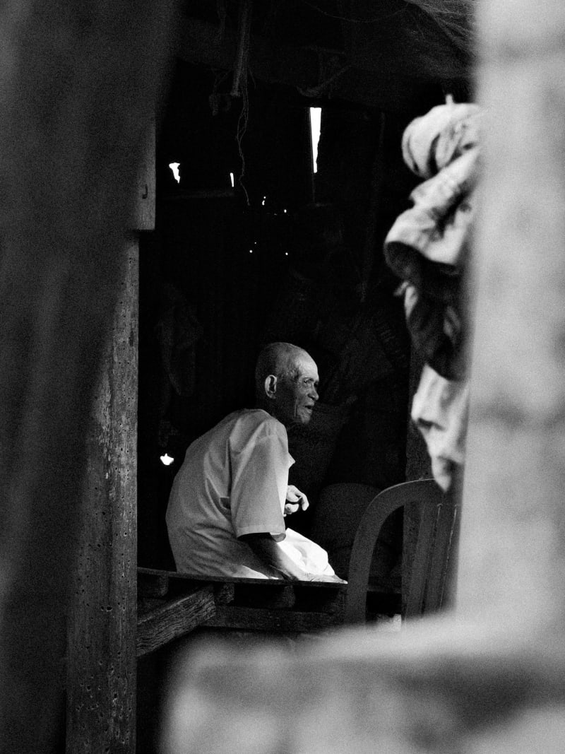 Black and white Asia travel photography — 44