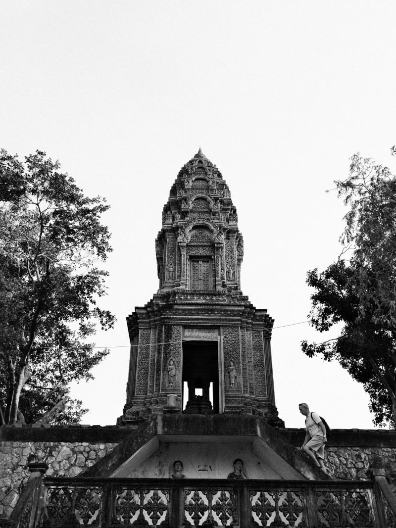 Black and white Asia travel photography — 45