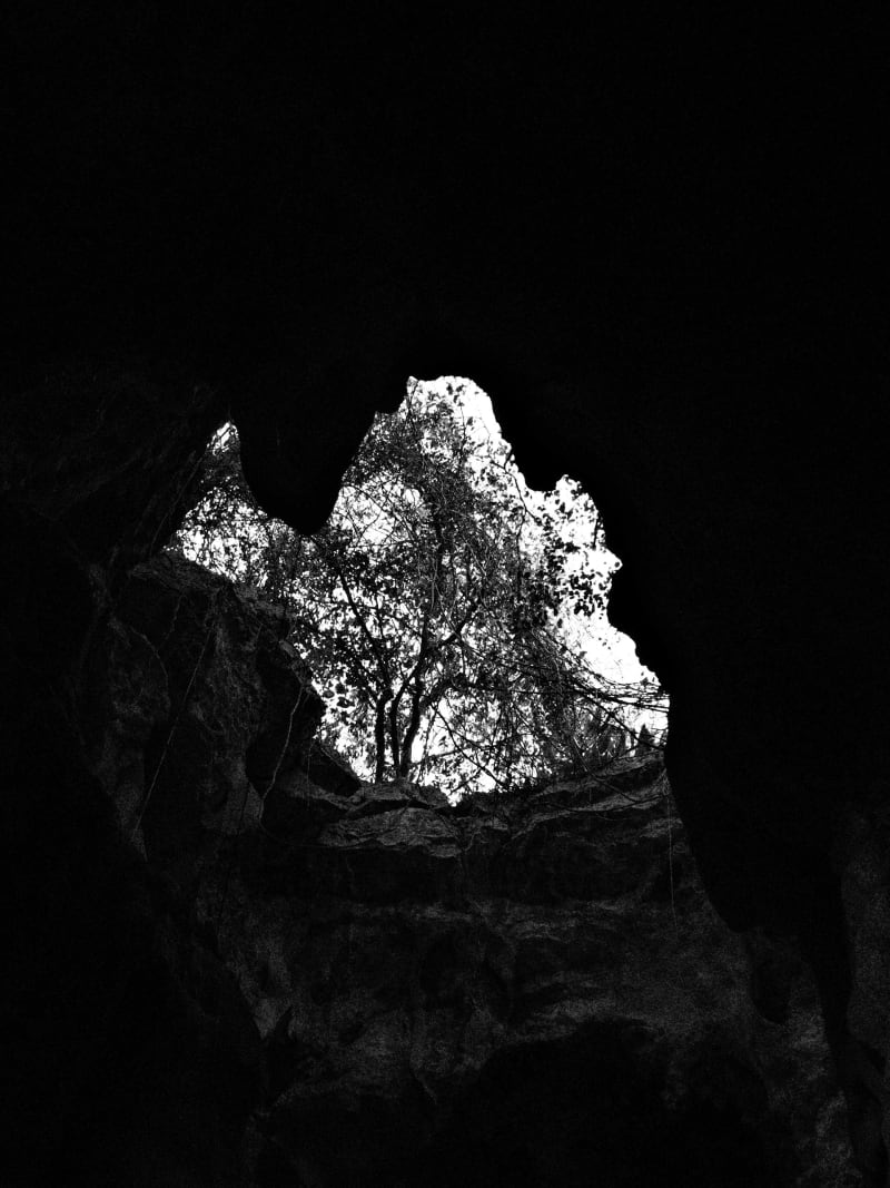 Black and white Asia travel photography — 46