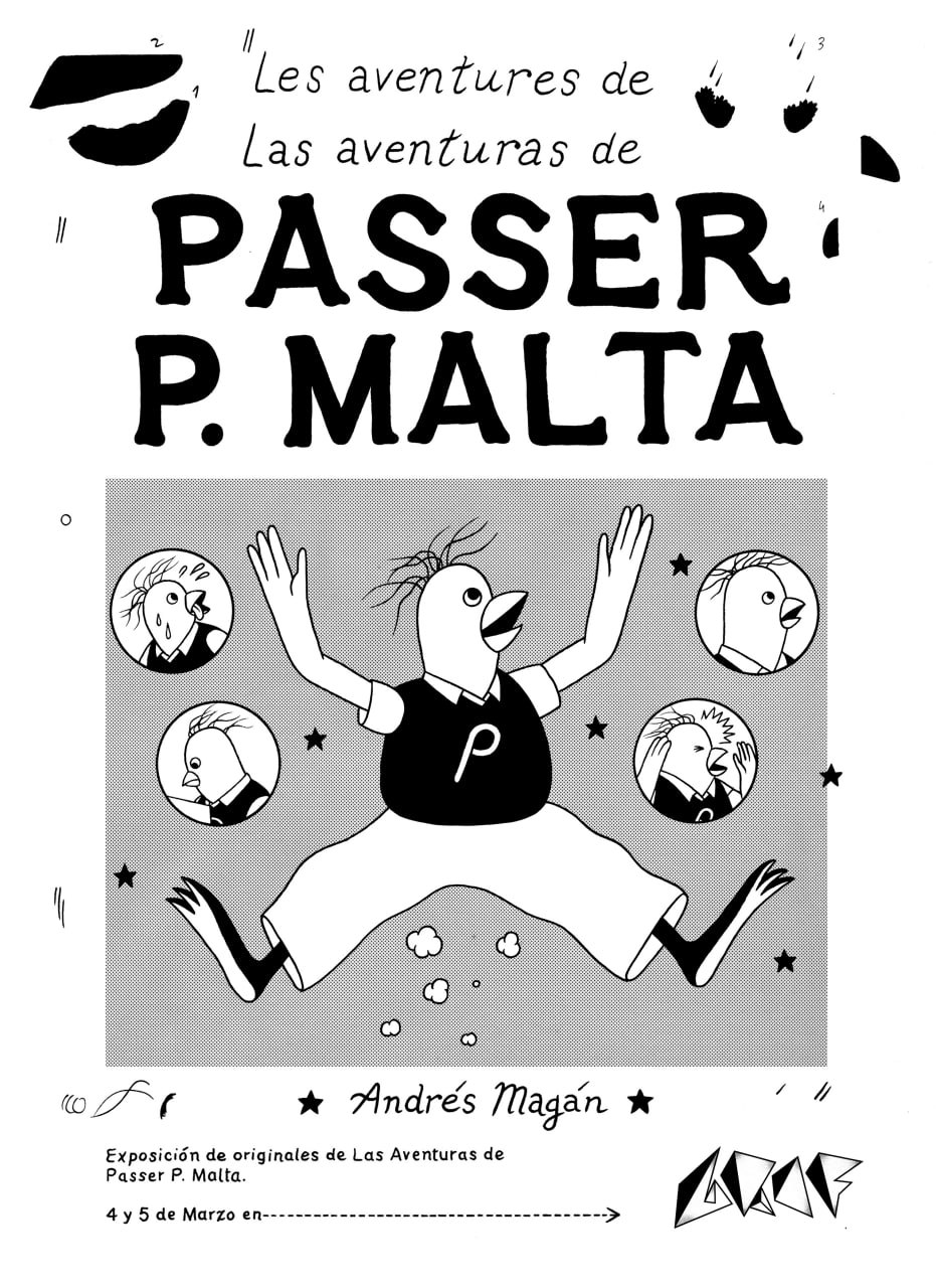 Exposición Las aventuras de Passer P. Malta