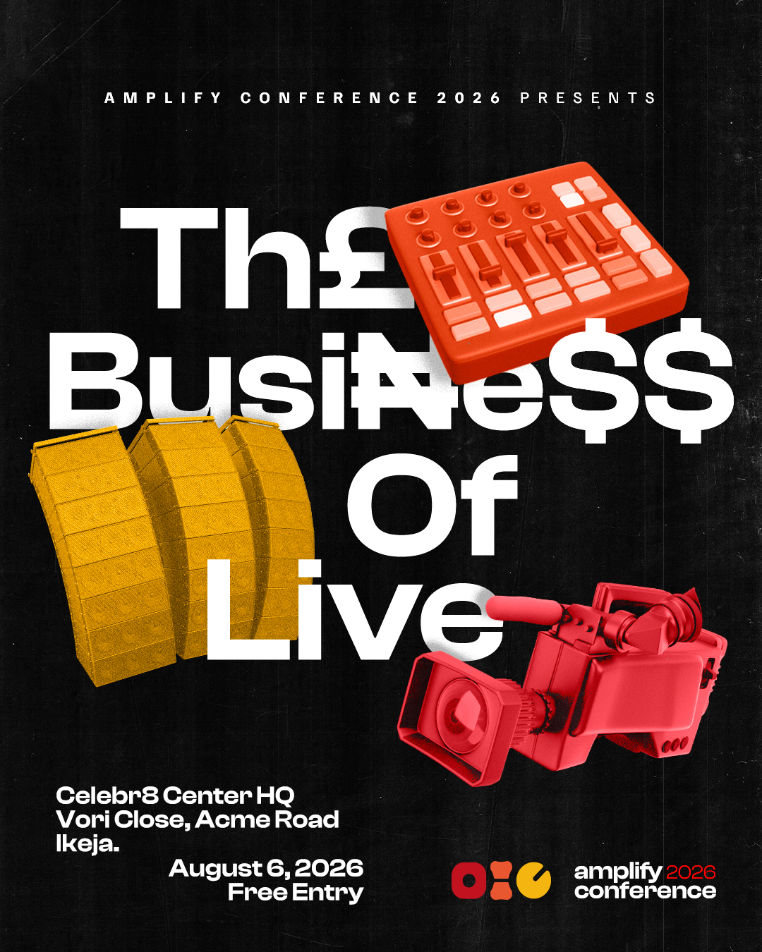 AMPLIFY CONFERENCE 2026 - THE BUSINESS OF LIVE