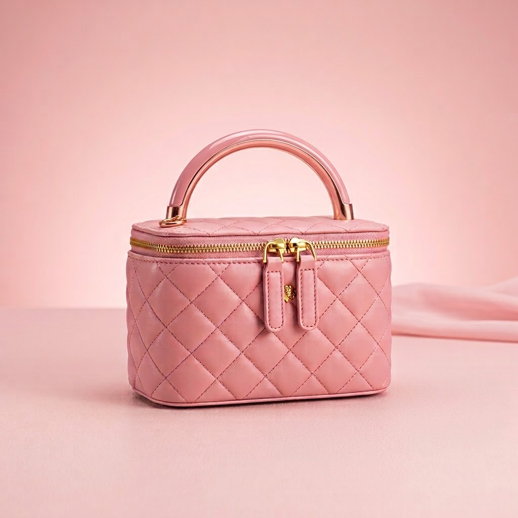 Quilted Vanity Bag