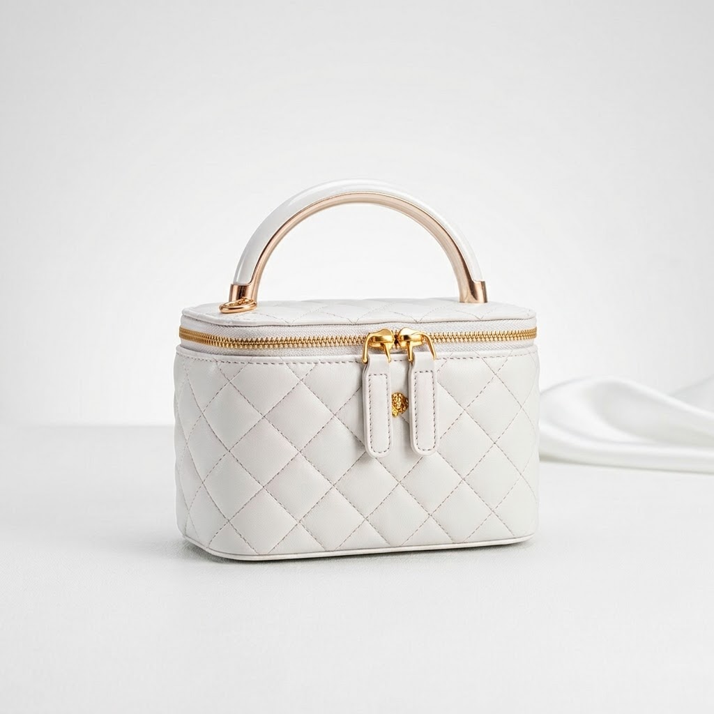 Quilted Vanity Bag