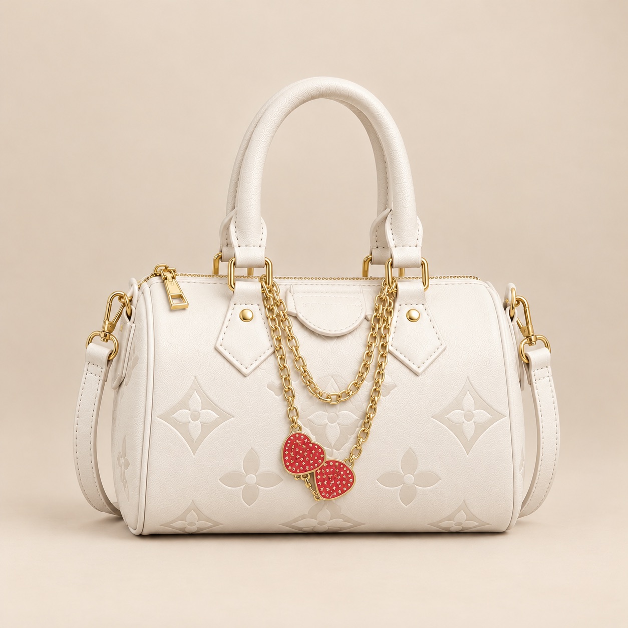 Black Luxury Boston Bag