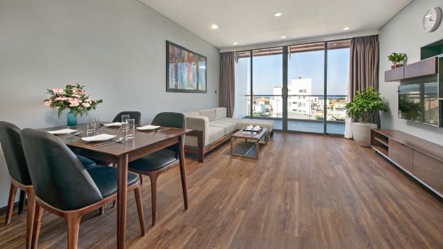 Luxury Penthouse 2-Bedroom Apartment for Rent in Khue My – Near the Beach