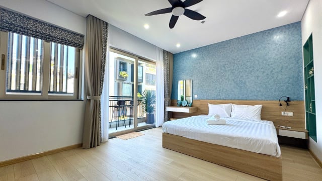 New 1-Bedroom Apartment with Balcony & Natural Light in An Thuong (60m² Near Beach)