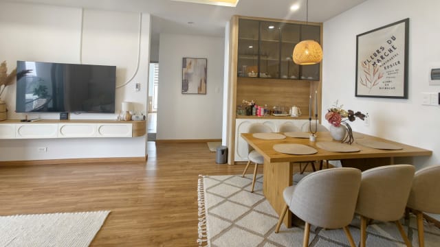 Modern 2-Bedroom Apartment for Rent at Panoma Da Nang – High Floor, Bright & City View