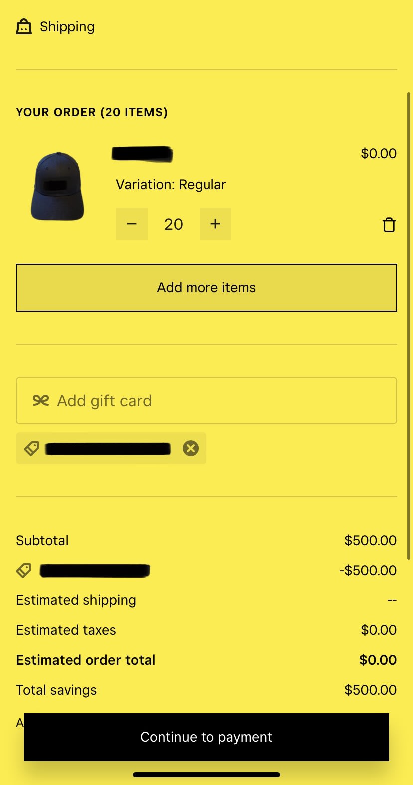 discounted cart 1