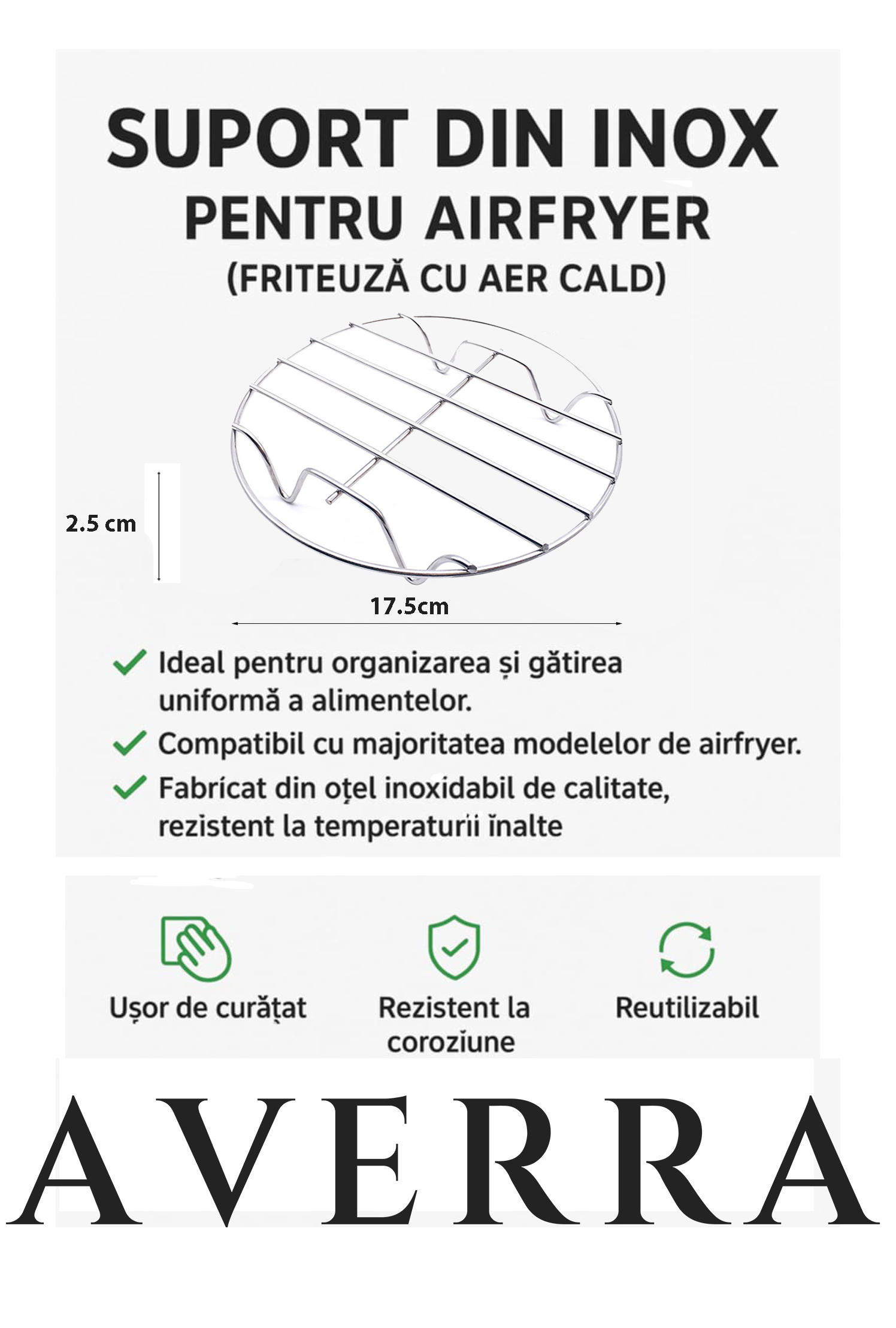 suport airfryer averra