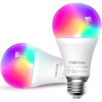 Meross スマートLED電球 E26 RGBCW 800lm