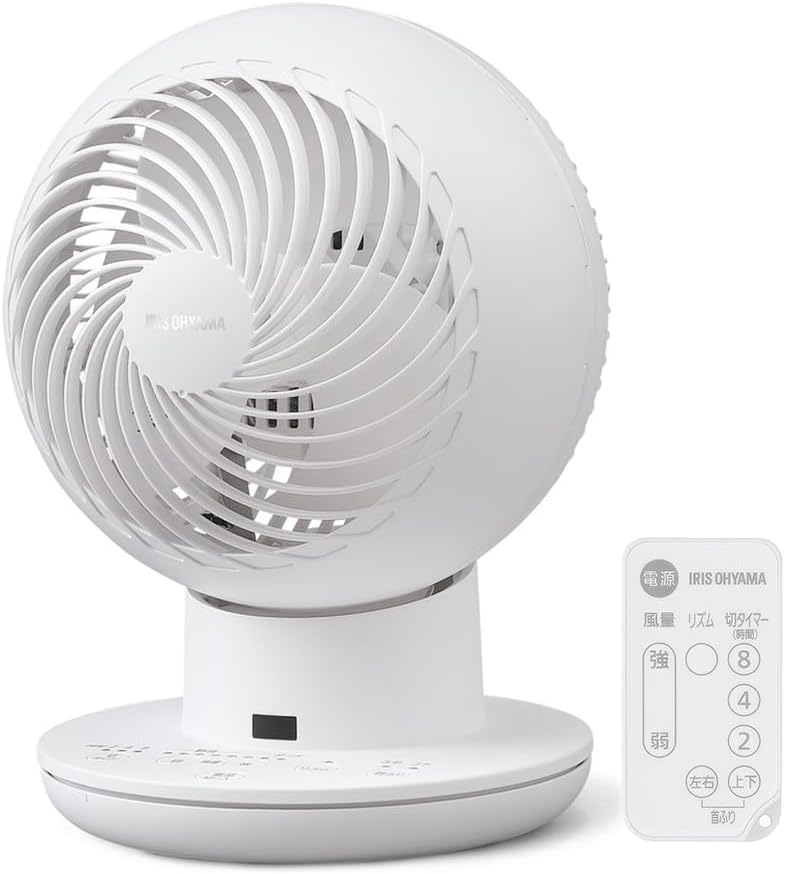 アイリスオーヤマ サーキュレーターアイ DCsilent リモコン付 PCF-SDS15T-W