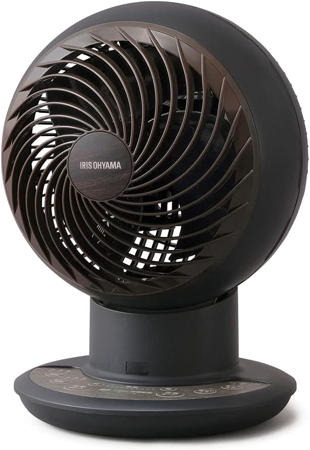 アイリスオーヤマ サーキュレーターアイ DC JET 15cm KCF-SDCC151T-B