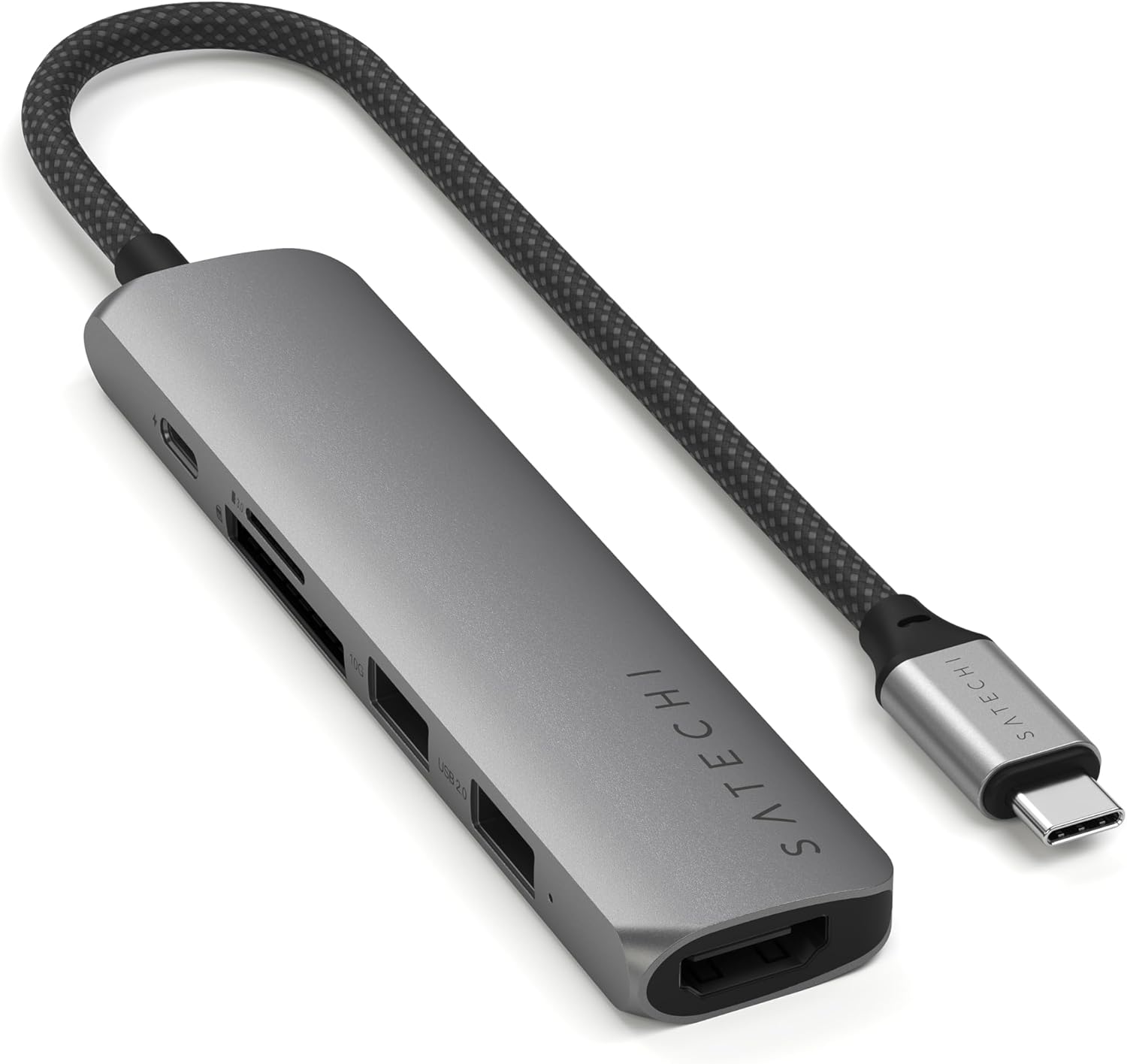 Satechi 6-in1 USB-C スリムマルチポートアダプター
