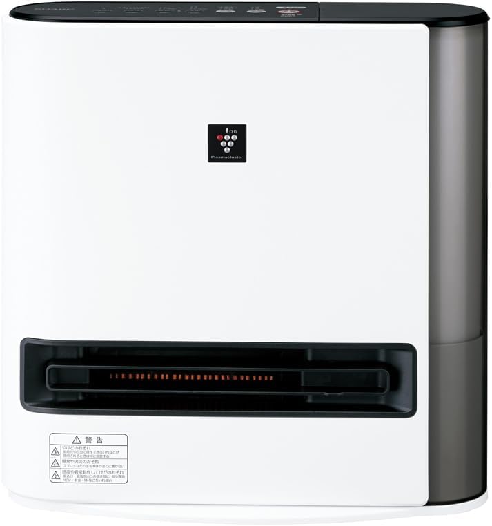 シャープ プラズマクラスター 加湿セラミックファンヒーター HX-RK12-W