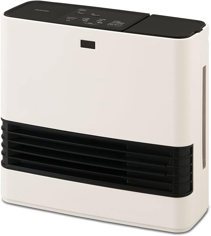 アイリスオーヤマ 加湿機能付きセラミックファンヒーター JKC125D1-W