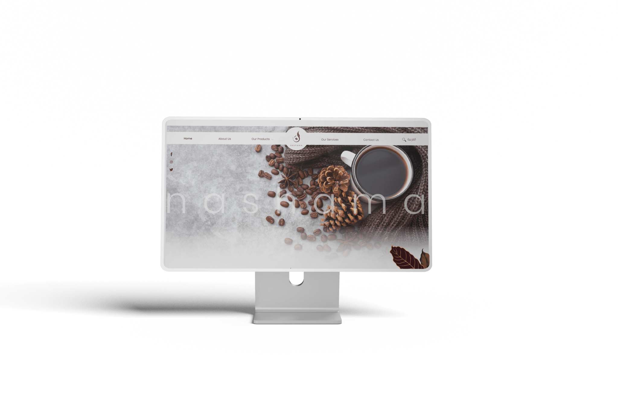 Nashama workspace page design