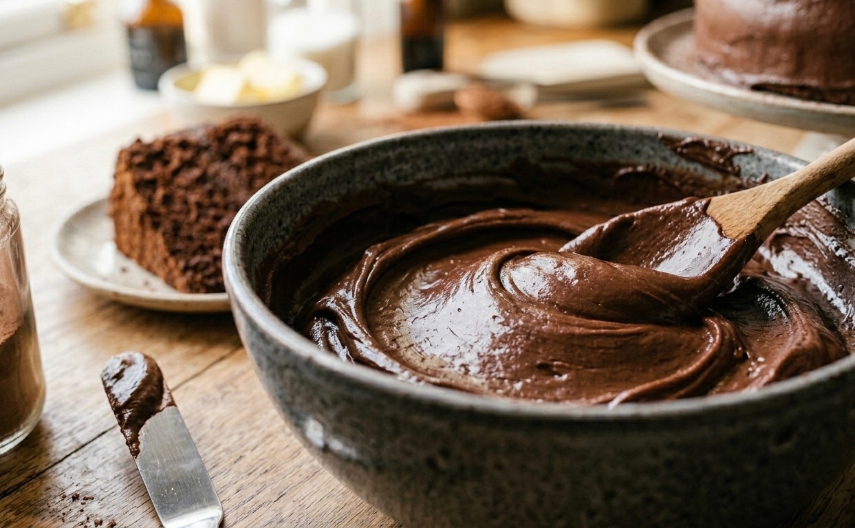 Velvety Cocoa Buttercream: A Masterclass in Kittencals chocolate frosting icing
