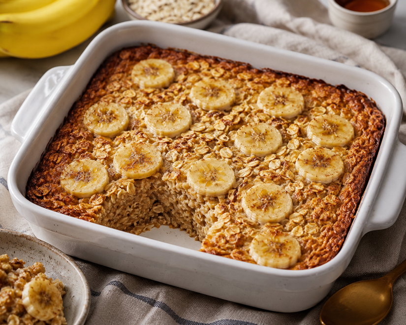 Everyday Banana Baked Oats