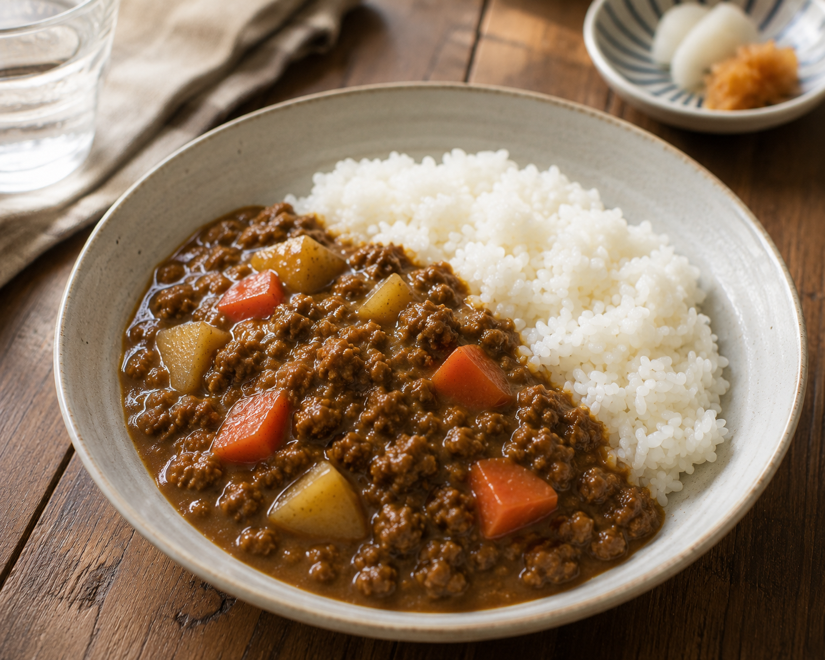 Quick Japanese Ground Beef Curry