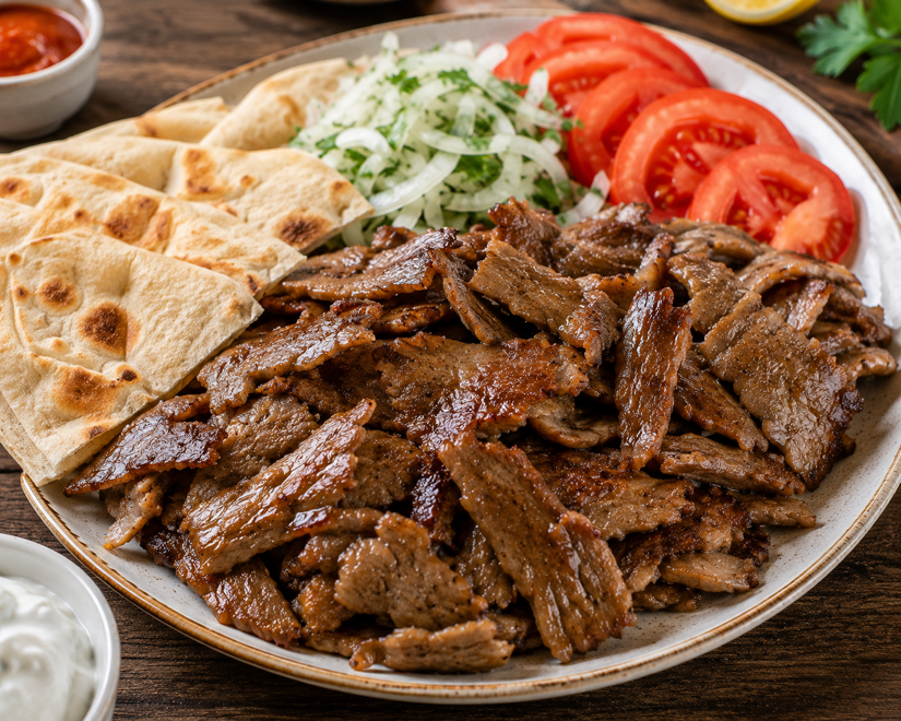 Oven-Baked Homemade Doner Kebab