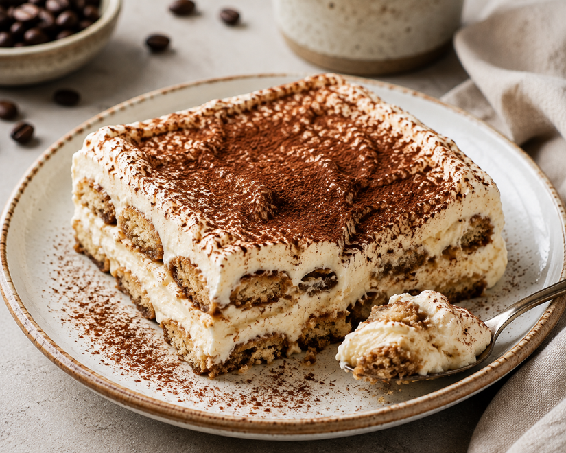 Healthy Greek Yogurt Tiramisu