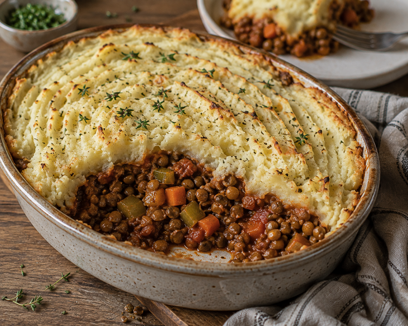 Ultimate Vegan Lentil Shepherd's Pie
