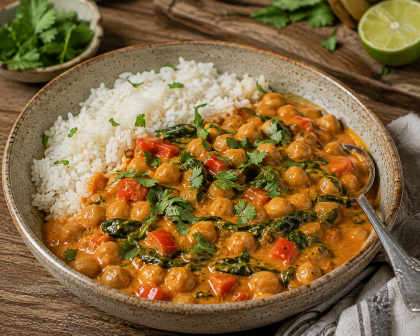 Creamy Coconut Chickpea Curry