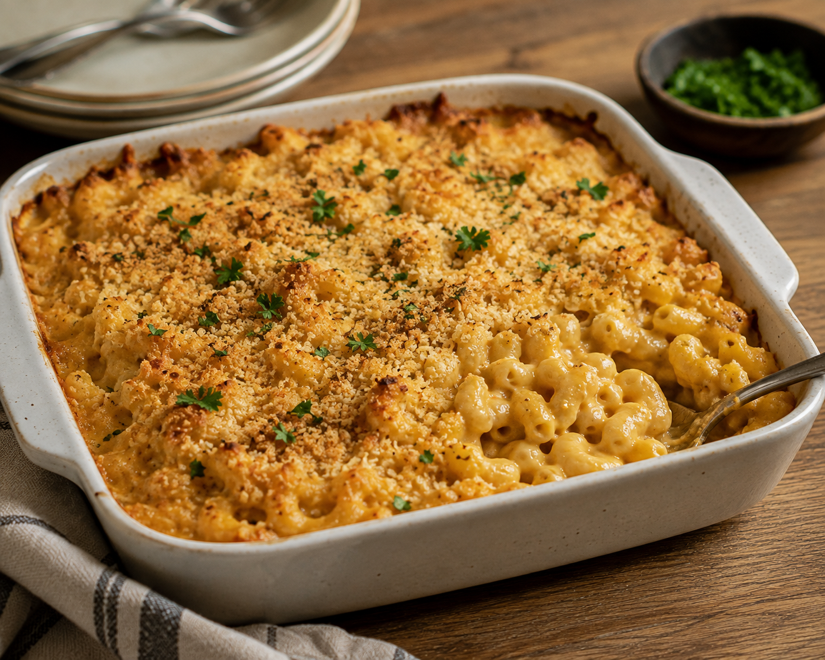 Ultimate Baked Vegan Mac and Cheese