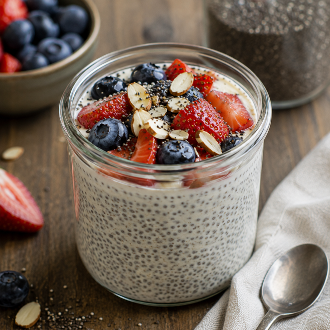Creamy Vanilla Chia Seed Pudding