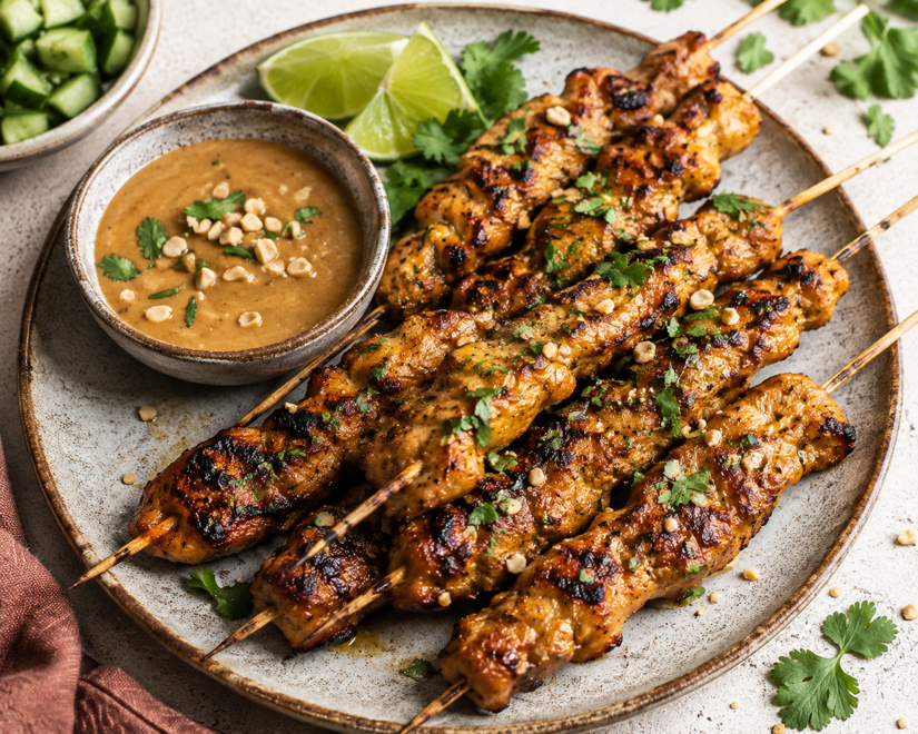Speedy Satay Chicken
