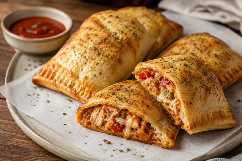Crispy High-Protein Chicken Hot Pockets