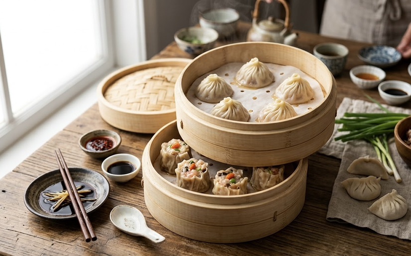 Steamed Pork Dim Sum Dumplings