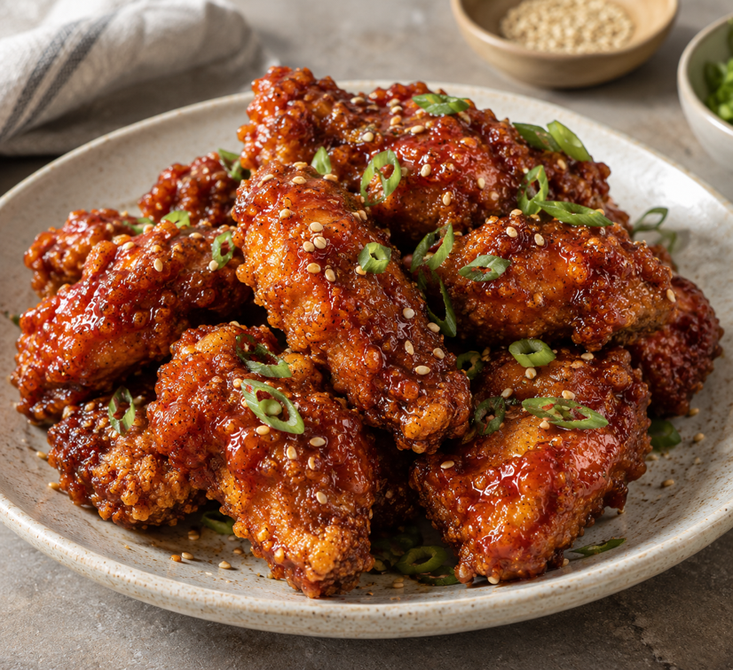 Crispy Homemade Korean Fried Chicken