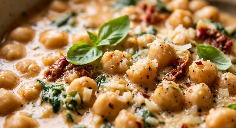 Creamy Tuscan Marry Me Chickpeas