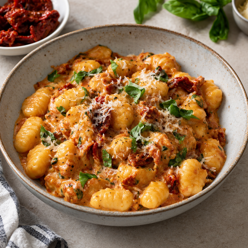 Creamy Sun-Dried Tomato Marry Me Gnocchi