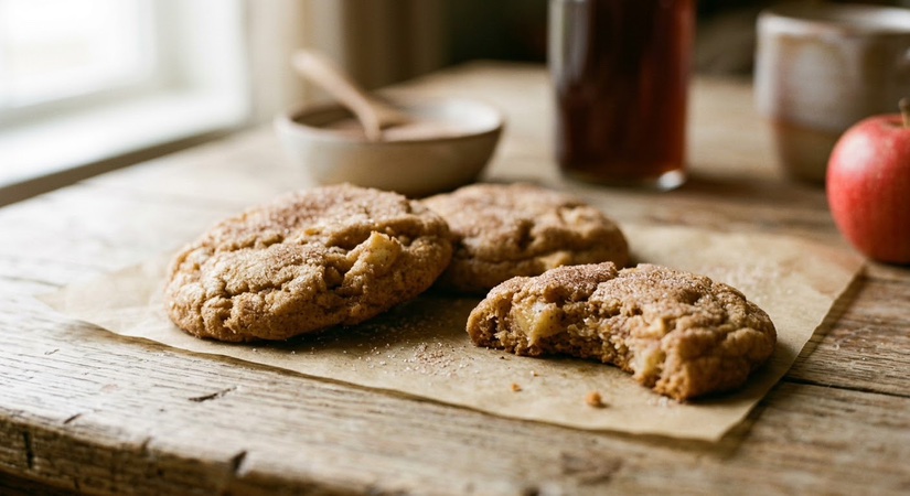 Soft and Chewy Apple Cider Cookies