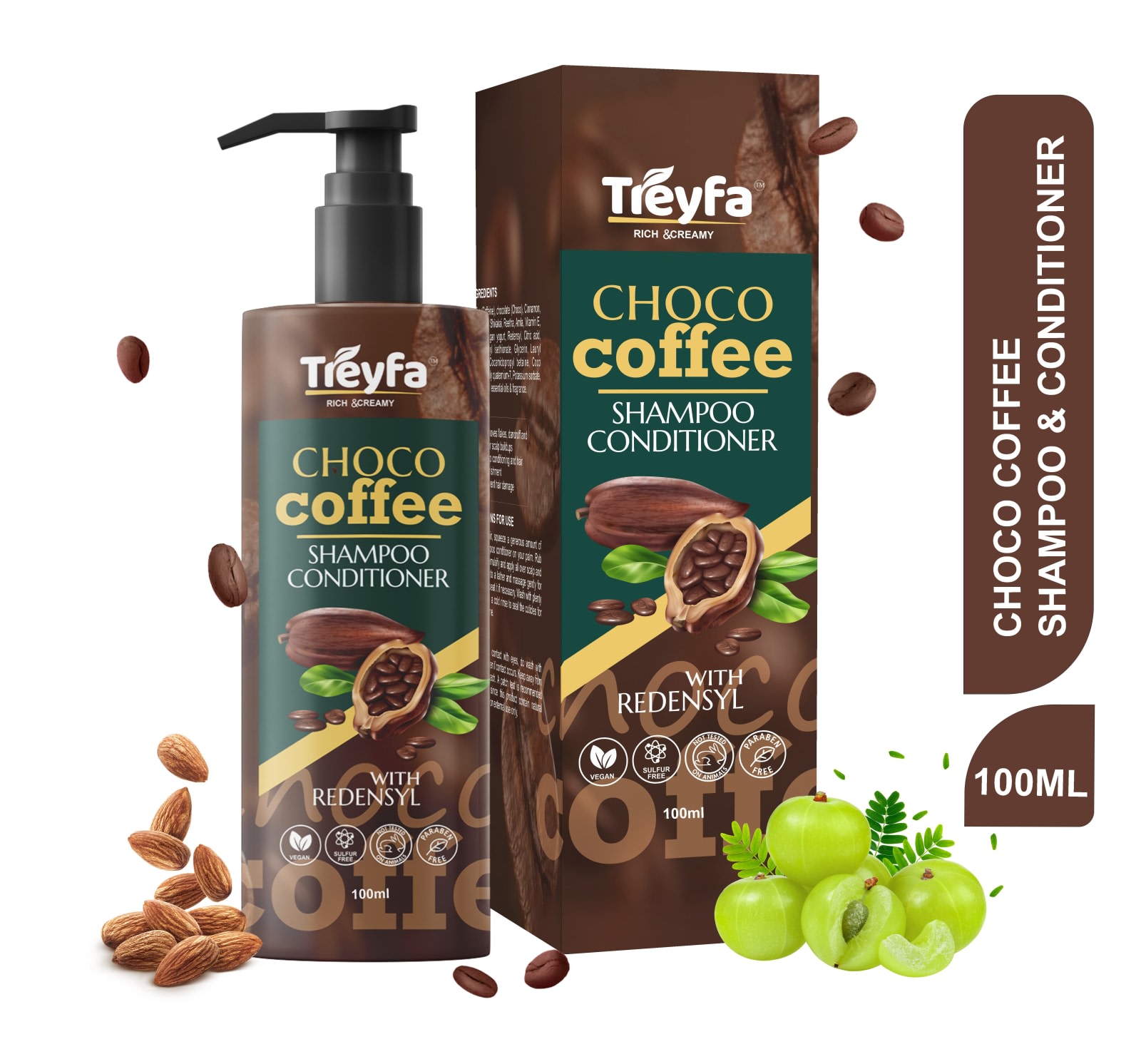 Ultimate Choco Coffee Bath Shampoo + Conditioner 100ML