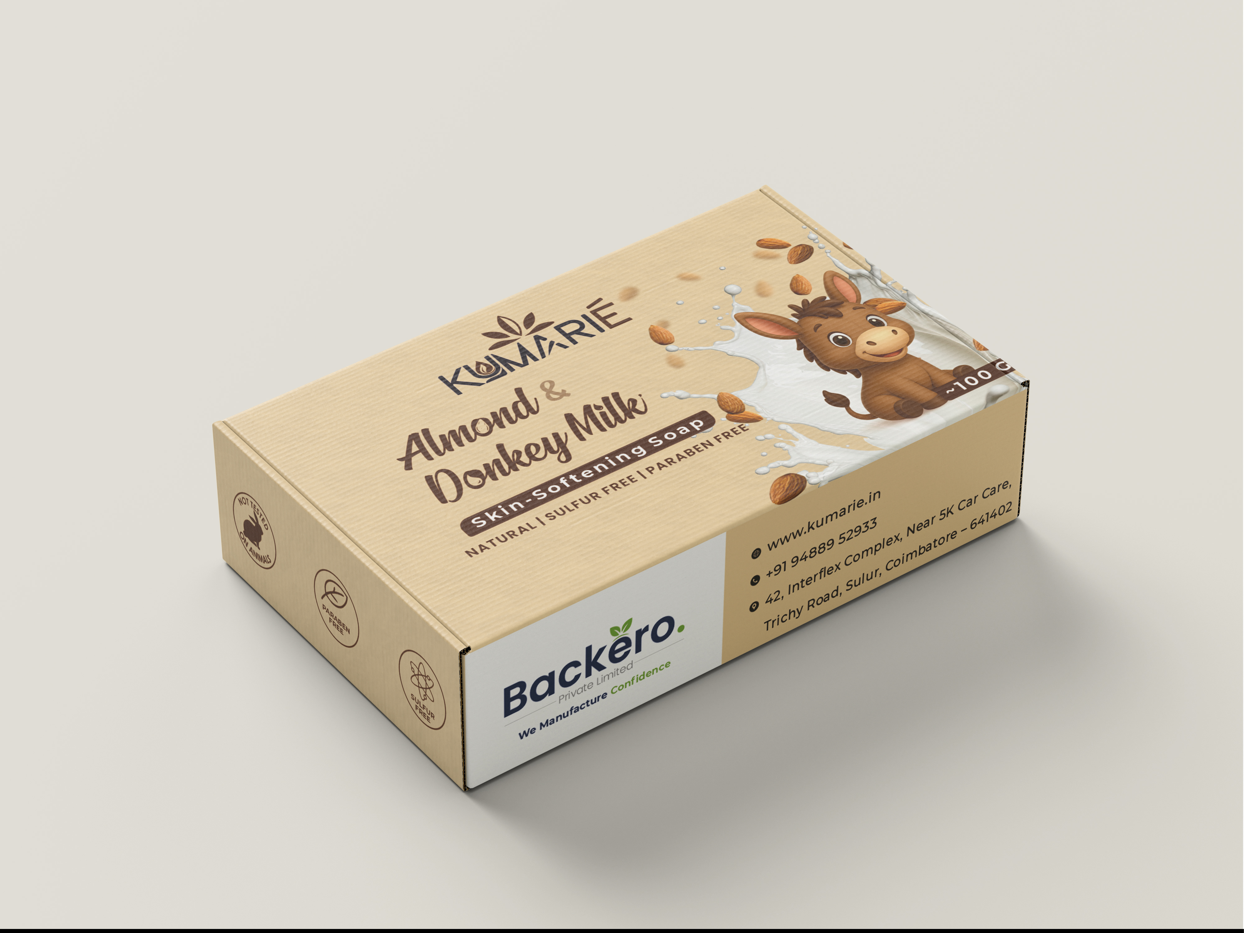 Almond & Donkey Milk Skin-Softening Soap