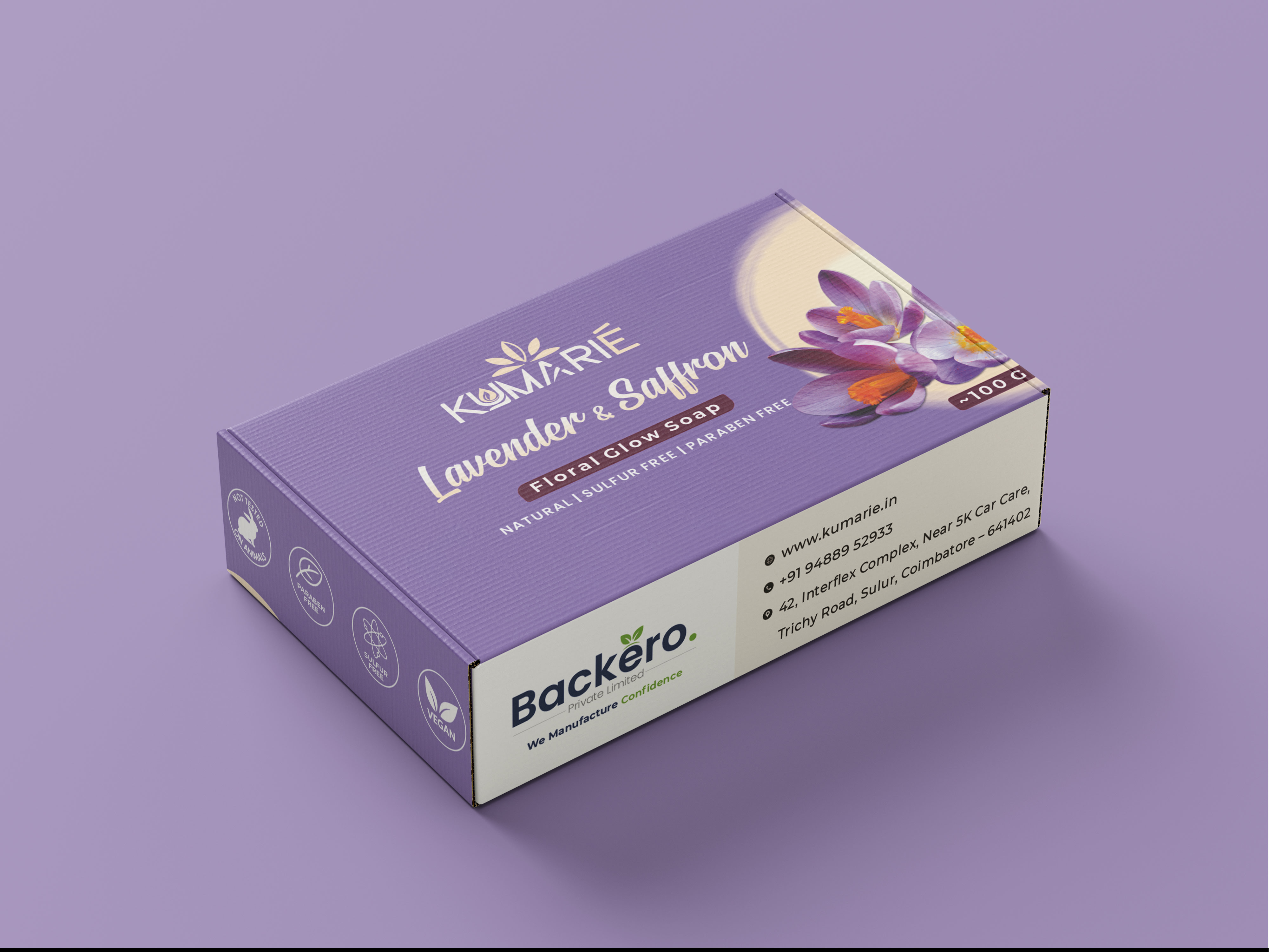 Lavender & Saffron Floral Glow Soap