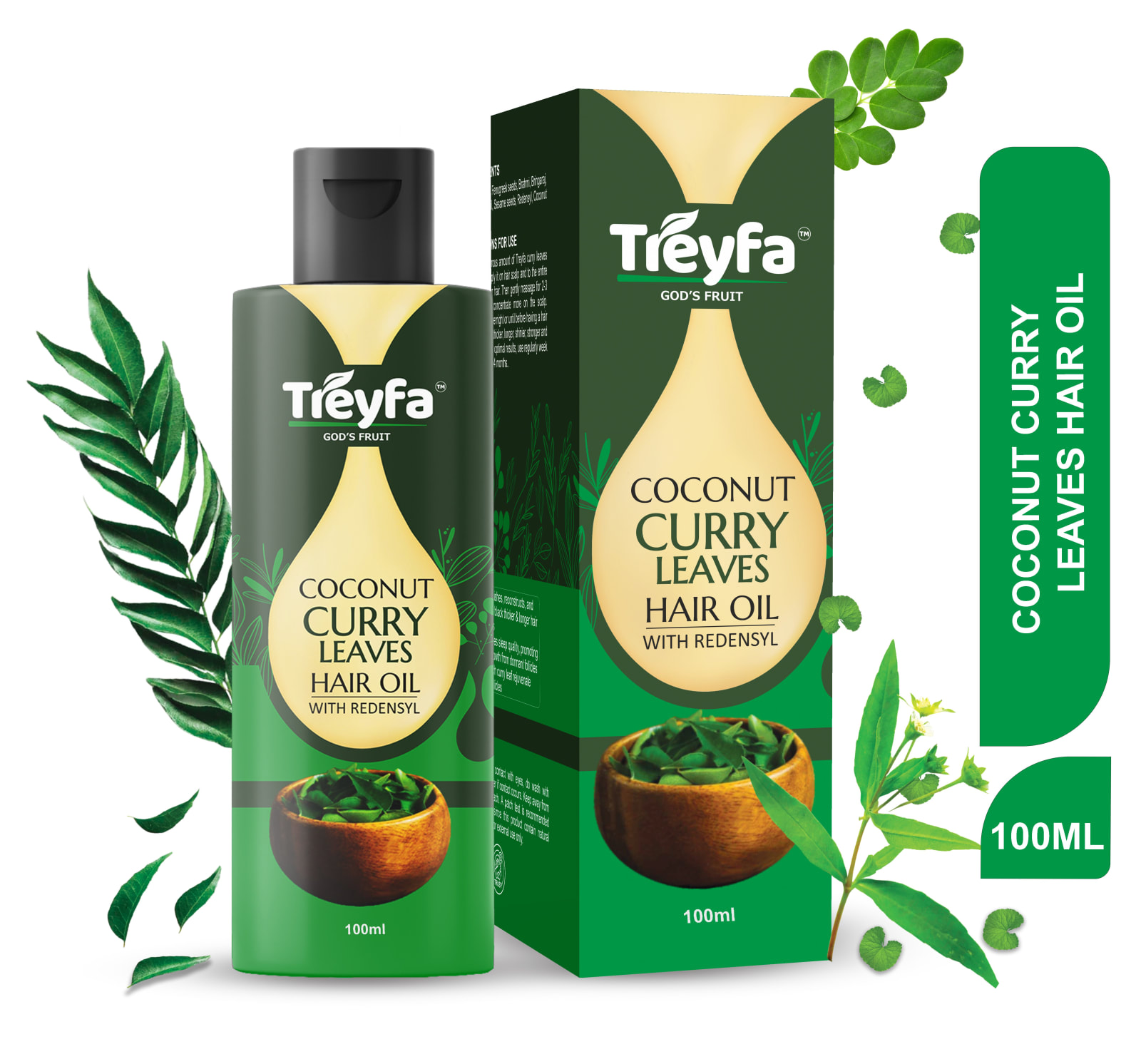 Powerful Curry Leaves Hair Oil – Strengthen & Boost Hair Growth 100ML
