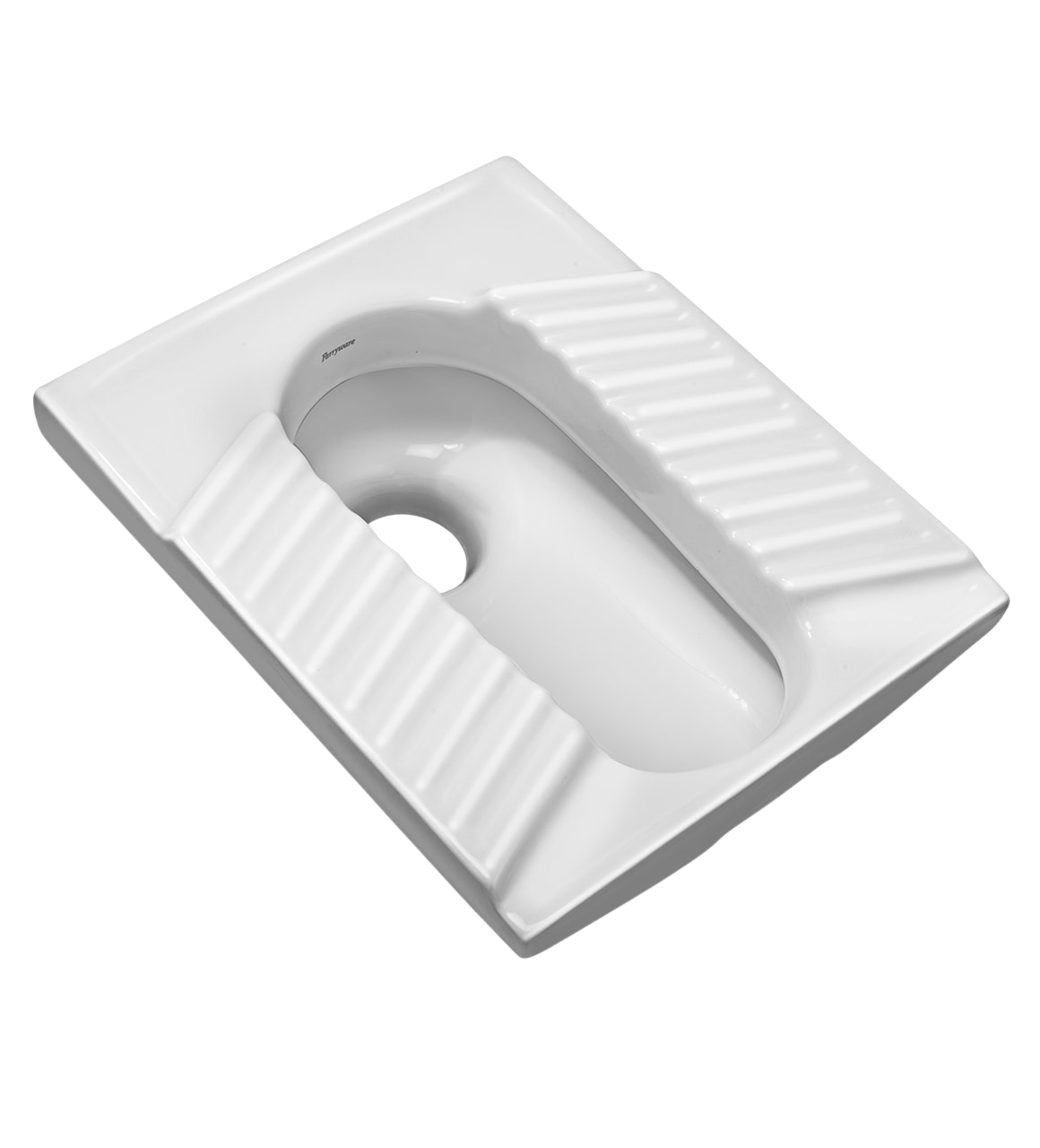 C01111C WHITE  ORISSA PAN W/O P-TRAP